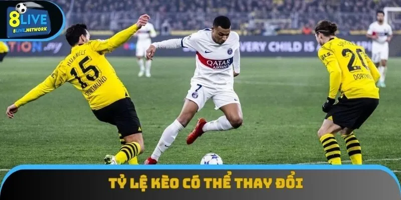 Diễn biến trong trận như thế nào sẽ tác động mạnh đến tỷ lệ kèo